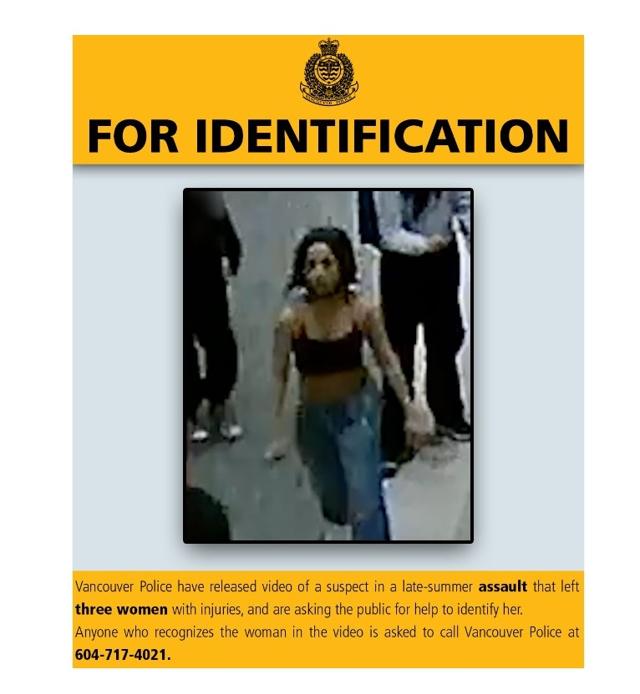Vancouver Police ask public for help to ID assault suspect - https://cdn.connectfm.ca/0CE8A683-7A3A-4DA3-BFE8-FD008B37B5A9_Story2109490_2987817.jpg