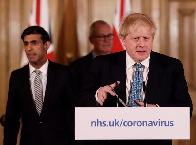 In his first public statement since being moved out of the I.C.U., British PM praised staff at the National Health Service - https://cdn.connectfm.ca/192AE8A9-2519-45A7-8689-326B58F9EE36_Story572669_827336.jpg
