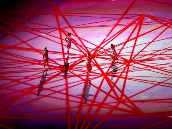 57-hundred athletes took part in the parade during the opening ceremony for the Tokyo Olympics. - https://cdn.connectfm.ca/332C82B8-BC81-4210-A5F7-91FBF7C6E655_Story1316825_1902712.jpg