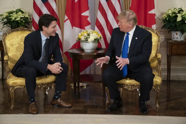 PM Trudeau offering his family's best wishes to U.S. President Donald Trump and the first lady - https://cdn.connectfm.ca/34D6FB55-E1D2-44E5-9C56-A0935B9AA45B_Story838756_1211279.jpg