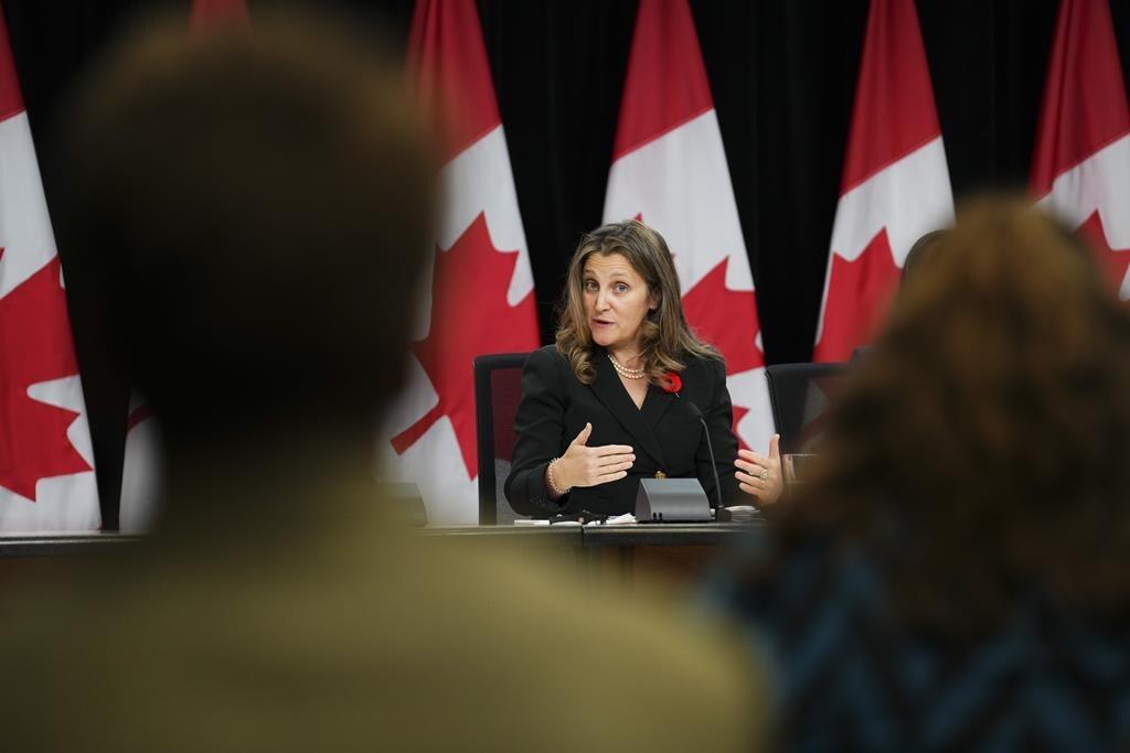 finance-ministers-freeland-set-to-meet-to-discuss-alberta-cpp-exit-proposal