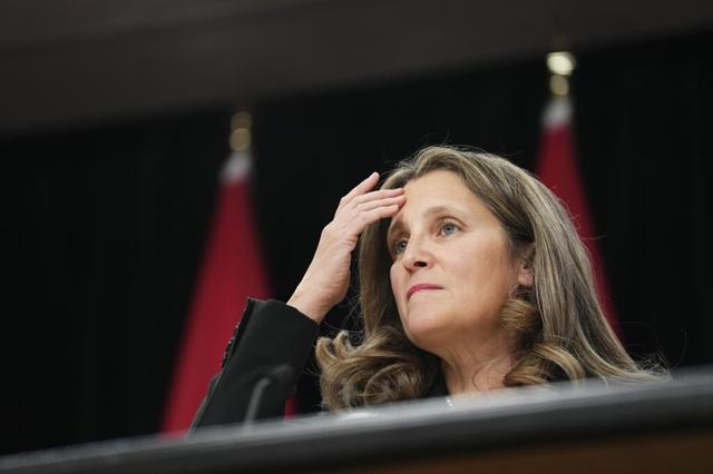 Finance Minister Freeland to issue update on country's financial status on November 21 - https://cdn.connectfm.ca/4C29D193-D947-4FFB-BA5D-150439EA777C_Story2651972_3509344.jpg