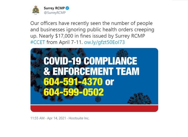 Wedding host, business owners fined in Surrey, B.C., for breaking COVID-19 orders - https://cdn.connectfm.ca/7344B4D8-9B16-4B78-A8E3-730EE4B43C20_Story1146047_1661997.jpg