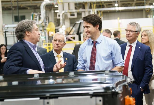 Trudeau, Ford mark opening of Canada's first full-scale electric vehicle plant - https://cdn.connectfm.ca/771685B9-7F38-4BE3-ABD5-C07AB9BC34D7_Story2114229_2992573.jpg