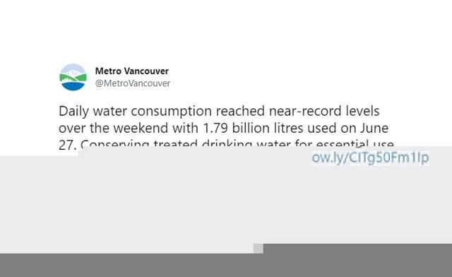 Metro Vancouver residents being urged to conserve water as daily consumption across the region reached near-record levels - https://cdn.connectfm.ca/80EBA293-02A2-4C2E-8F51-466A4185A00C_Story1276690_1847326.jpg