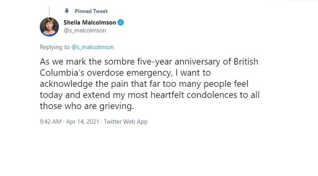 BC marks five years since overdoses were declared a public health emergency - https://cdn.connectfm.ca/88DC24B3-D2F1-45C9-B0C6-C8121EE23812_Story1146044_1661639.jpg