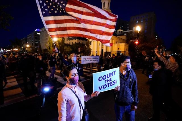 Trump says, Democrats are trying to "steal" the election; Biden is urging people to have patience - https://cdn.connectfm.ca/985715C7-AA0F-45BB-8ECC-ED3538DB2366_Story893223_1289901.jpg