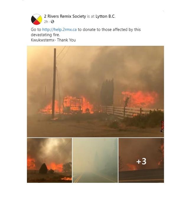Lytton fire: MP says 90% of B.C. village has burned in fire - https://cdn.connectfm.ca/9922883B-428F-4188-838A-B00EB49F4CCE_Story1279312_1850339.jpg