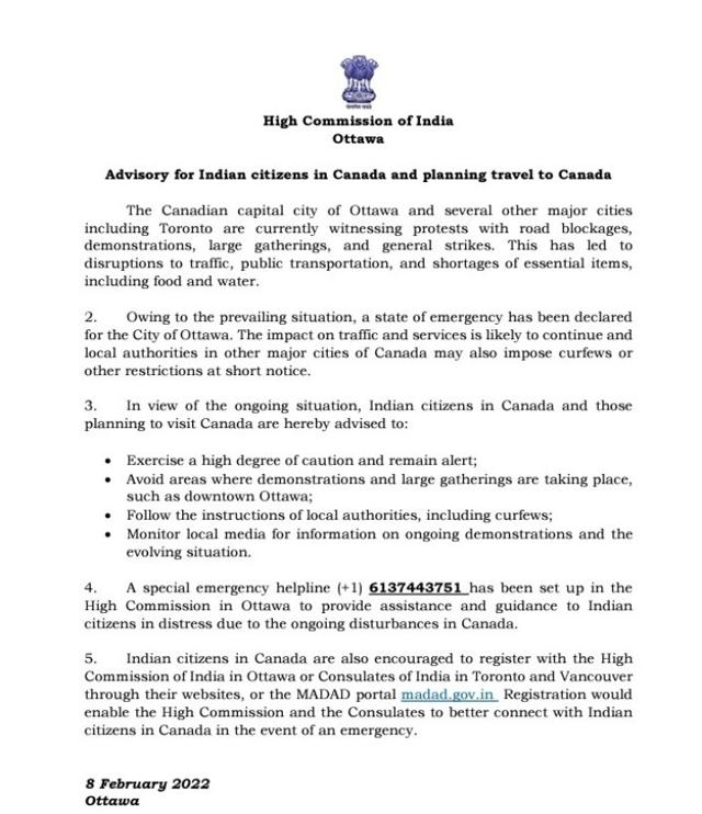 Advisory for Indian citizens planning travel to Canada - https://cdn.connectfm.ca/9FC83D5F-0979-4203-B2F9-FC8C073EBBCA_Story1655573_2385127.jpg