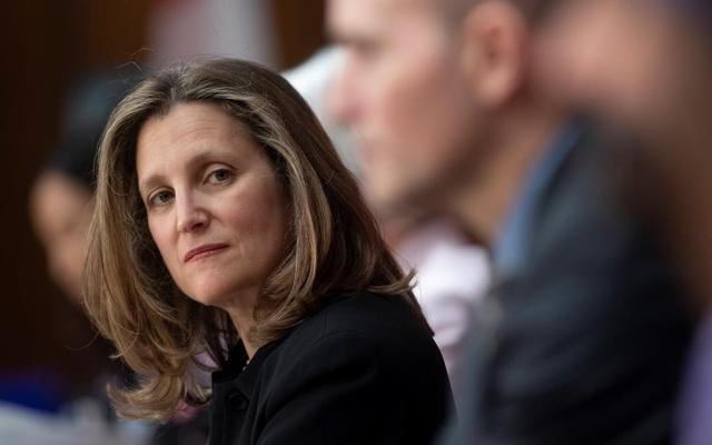 Government launching consultations designed to help Canada recover from the pandemic: Chrystia Freeland - https://cdn.connectfm.ca/A3D0AD08-CE9B-40C2-9C9B-F4CA54133F80_Story1015436_1471872.jpg