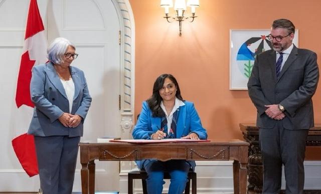 Anita Anand got the responsibility of Transport Minister of Canada - https://cdn.connectfm.ca/Anita-Anand_2024-09-20-194021_mcab.jpg