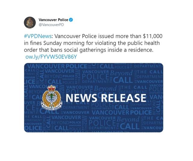 VPD busts house party, $11,000 in fines issued - https://cdn.connectfm.ca/B09D8032-6214-4CCE-8FDD-022937D92A3D_Story1214314_1759393.jpg
