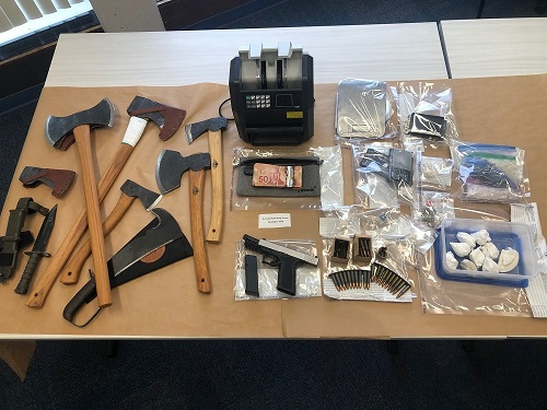 Burnaby RCMP’s Drug Section seizes drugs, weapons and cash - https://cdn.connectfm.ca/B65632EB-3B84-4264-8AD4-802D91F52EA0_Story1242452_1799024.png