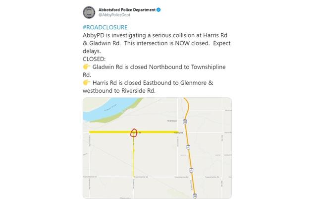 Passenger taken to hospital via air ambulance after collision in Abbotsford - https://cdn.connectfm.ca/BCB2886D-5F97-4800-9C27-D75A380CAAB4_Story1091405_1582510.jpg