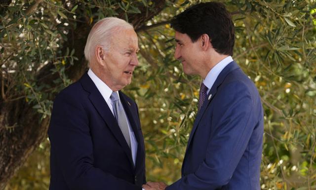 Biden praises Trudeau as friend, defender of freedom following resignation news - https://cdn.connectfm.ca/Biden-Trudeau.jpg