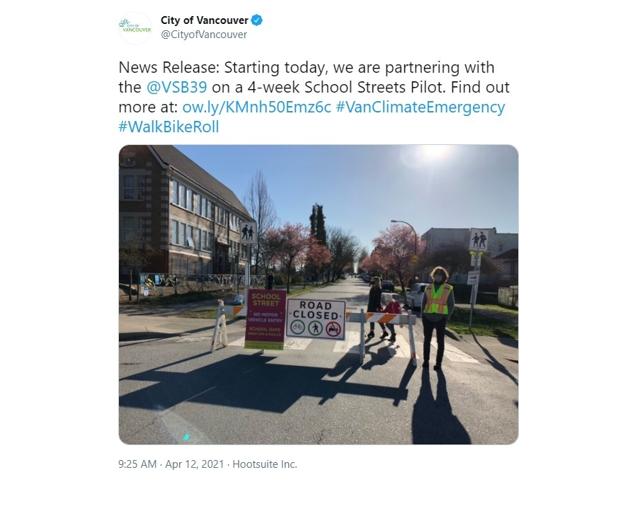 City teams up with Vancouver School Board on school streets  - https://cdn.connectfm.ca/C688092E-22A4-4994-8F3C-C023FBF28555_Story1142441_1656762.jpg