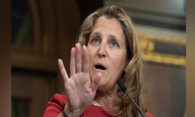 Freeland resigns from cabinet as she takes on new role as special  envoy to Ukraine - https://cdn.connectfm.ca/Chrystia-Freeland_2024-06-24-180556_qhht.jpg