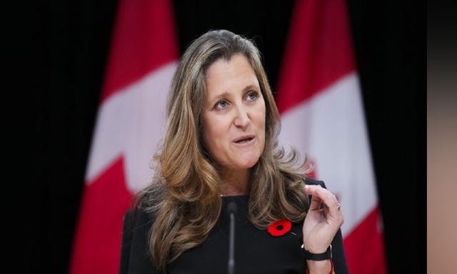 Federal cabinet ministers meet to discuss incoming Trump administration - https://cdn.connectfm.ca/Chrystia-Freeland_2024-11-08-185645_ylqp.jpg