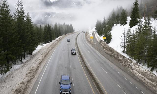 Coquihalla Highway reopens after trailer fire sparked roadside wildfire - https://cdn.connectfm.ca/Coquihalla-Highway.jpg