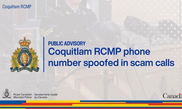 Coquitlam RCMP phone number spoofed in scam calls - https://cdn.connectfm.ca/Coquitlam-RCMP.jpg