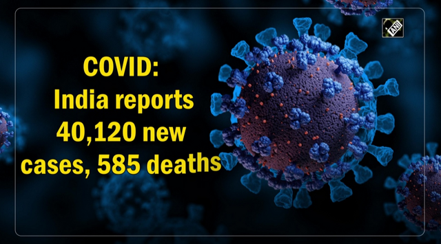 COVID: India reports 40,120 new cases, 585 deaths - https://cdn.connectfm.ca/Covid-13-8.png