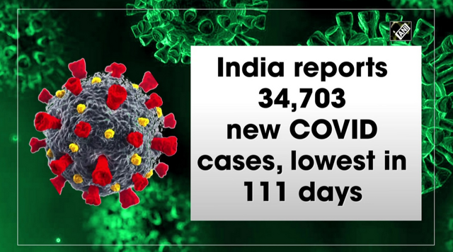 India reports 34,703 new COVID cases, lowest in 111 days - https://cdn.connectfm.ca/Covid.png