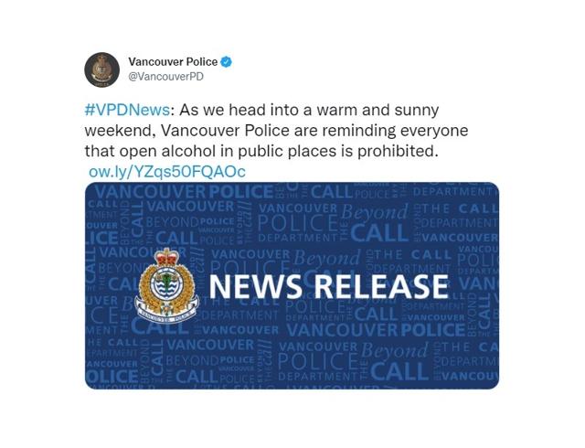 Police remind public open alcohol not permitted - https://cdn.connectfm.ca/D2776A75-4BD1-4F7E-B317-25056A84A98D_Story1350749_1951911.jpg