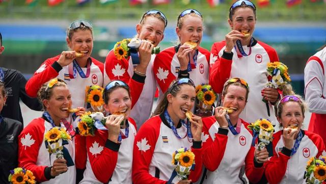 Women rowers guide Canada to third gold medal at the Tokyo Games - https://cdn.connectfm.ca/D3F323EB-4764-45BA-BB3C-3BF26D50BD10_Story1328041_1919414.jpg