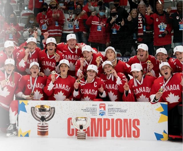Canada claims women's world hockey championship - https://cdn.connectfm.ca/E006B4D2-8649-42E6-8551-DD72ED5438C6_Story1381212_1996493.jpg