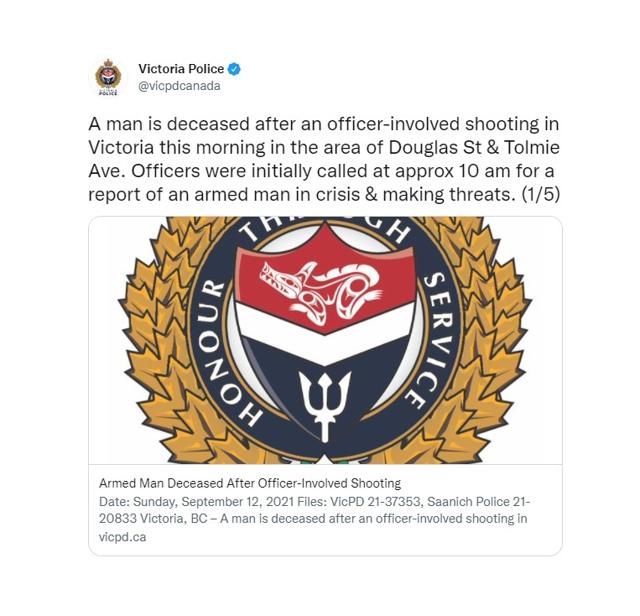 BC's police watchdog called to investigate after an armed man fatally shot - https://cdn.connectfm.ca/ED115125-88C6-44D0-BF91-8E6706FCF069_Story1400006_2023752.jpg
