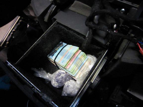 Drugs and cash found in secret compartment in a car in Surrey - https://cdn.connectfm.ca/F3CB6ED9-3806-4B46-9208-50AD3AB97887_Story986322_1428623.jpg