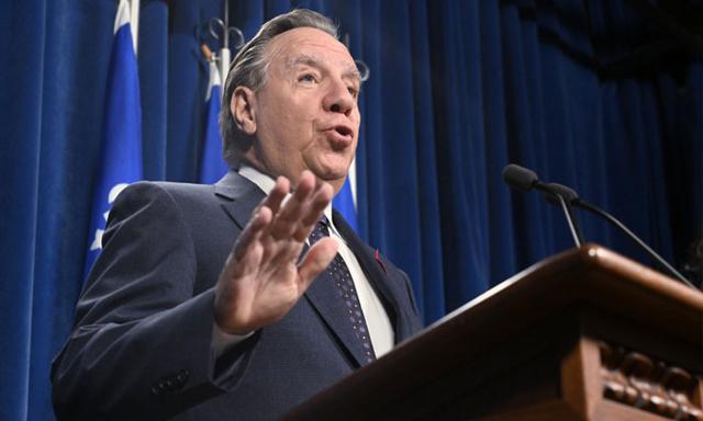 Quebec premier warns of a possible influx of migrants following Trump's election - https://cdn.connectfm.ca/François-Legault_2024-11-06-200633_yapb.jpg