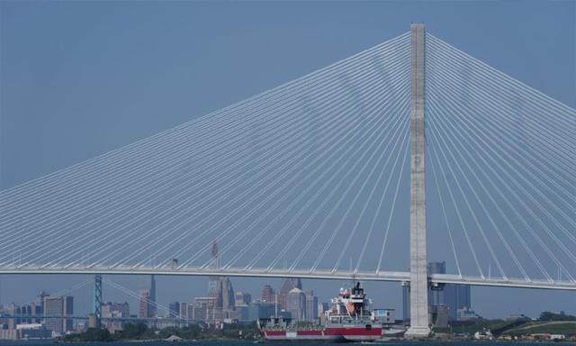 New Gordie Howe International Bridge to open to public traffic Monday - https://cdn.connectfm.ca/Gordie-Howe-bridge.jpg