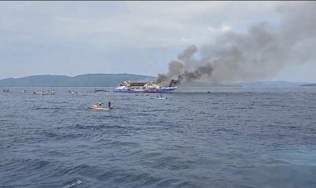 568 people survived after an Indonesian passenger ferry caught fire at sea, killing 3 - https://cdn.connectfm.ca/Indonesian-passenger.jpg