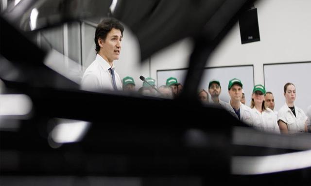 Honda expected to announce Ontario EV battery plant, part of a $15B investment - https://cdn.connectfm.ca/Justin-Trudeau_2024-04-25-150856_xgfo.jpg
