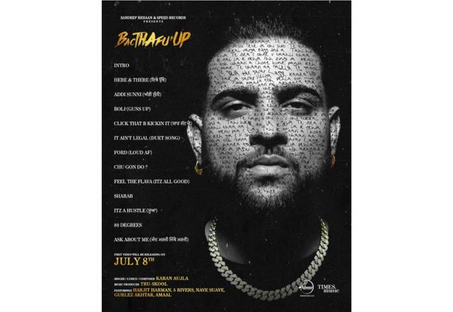 Karan Aujla releases the tracklist of BacTHAfu*UP - https://cdn.connectfm.ca/Karan-Aujla_210703_154605.jpg