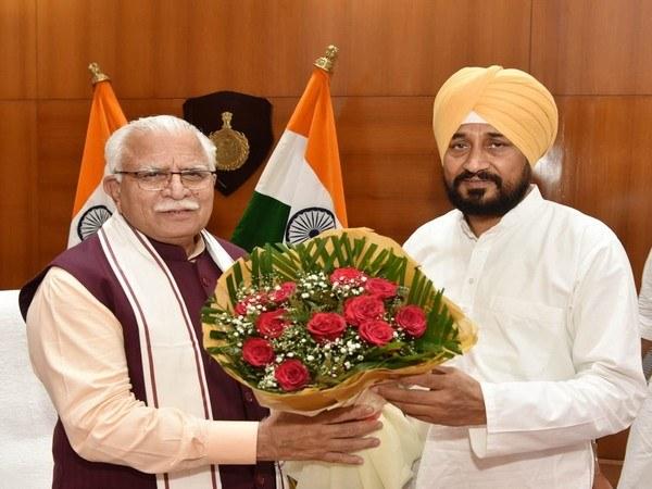 Punjab CM Channi pays courtesy call on Haryana CM Khattar - https://cdn.connectfm.ca/Khattar-Channi.jpg