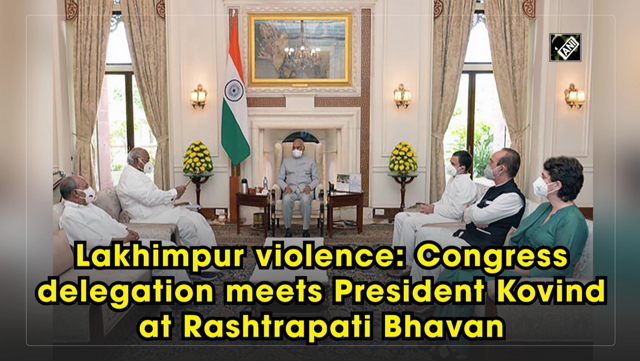 Lakhimpur violence: Congress delegation meets President Kovind at Rashtrapati Bhavan - https://cdn.connectfm.ca/Kovind-Congress.png
