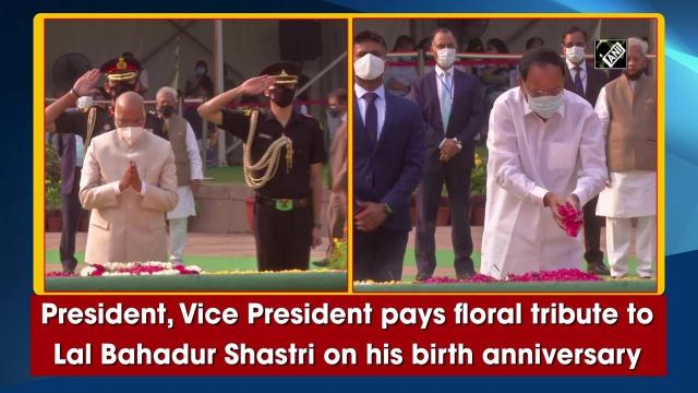 President, Vice President pays floral tribute to Lal Bahadur Shastri on his birth anniversary - https://cdn.connectfm.ca/Lal-Bahadur.jpg