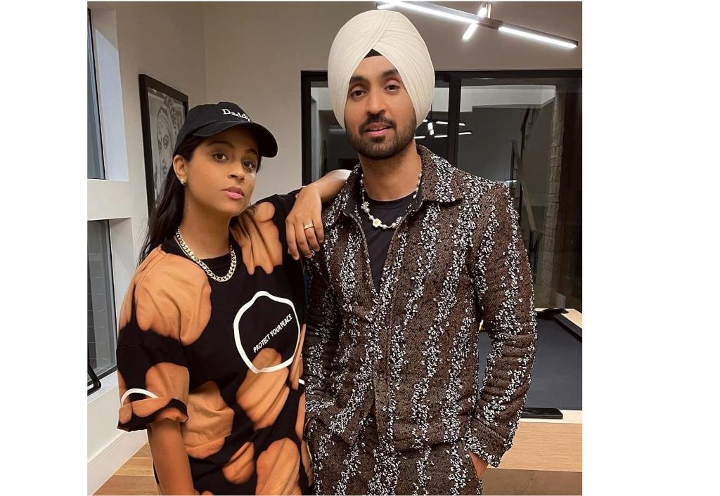diljit-dosanjh-punjabi-kudi-lilly-singh-share-one-frame
