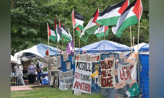McGill University ending negotiations with pro-Palestinian encampment on its campus - https://cdn.connectfm.ca/McGill-University.jpg