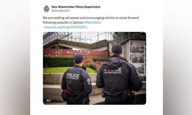 Police seeking witnesses after Uptown assault - https://cdn.connectfm.ca/New-Westminster-Police.jpg