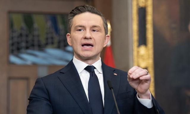 Poilievre takes aim at Prime Minister Mark Carney and former Prime Minister Justin Trudeau - https://cdn.connectfm.ca/Poilievre_2025-03-11-183816_sfht.jpg