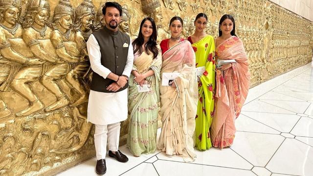 'Thank You for Coming' cast visits new Parliament building - https://cdn.connectfm.ca/SHEHNAZ.jpg
