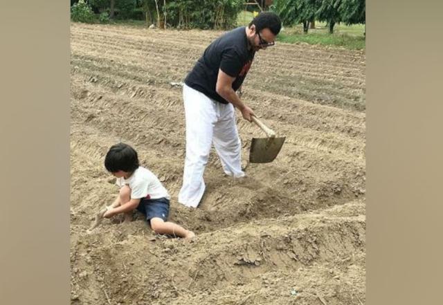  Kareena Kapoor shares picture of her 'favourite boys' planting trees on World Earth Day - https://cdn.connectfm.ca/Saif.jpg