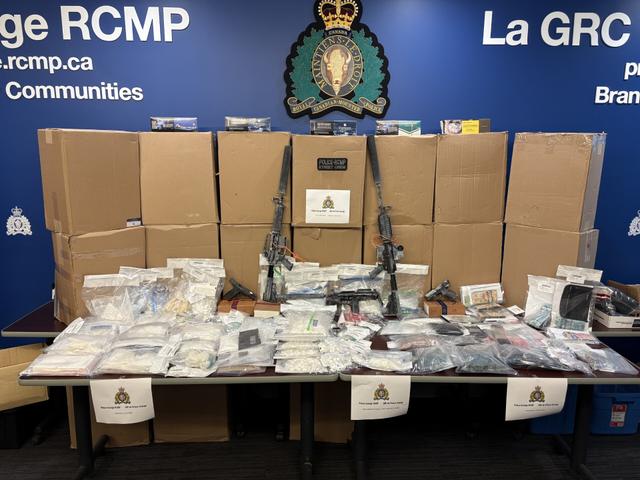 Drugs, guns, explosives found during Street Crew Unit investigation - https://cdn.connectfm.ca/Street-Crew-unit-investigation.jpg