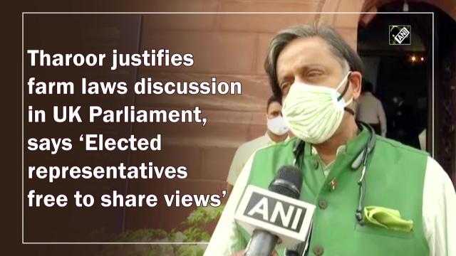 Tharoor justifies farm laws discussion in UK Parliament, says 'Elected representatives free to share views' - https://cdn.connectfm.ca/Throor.jpg