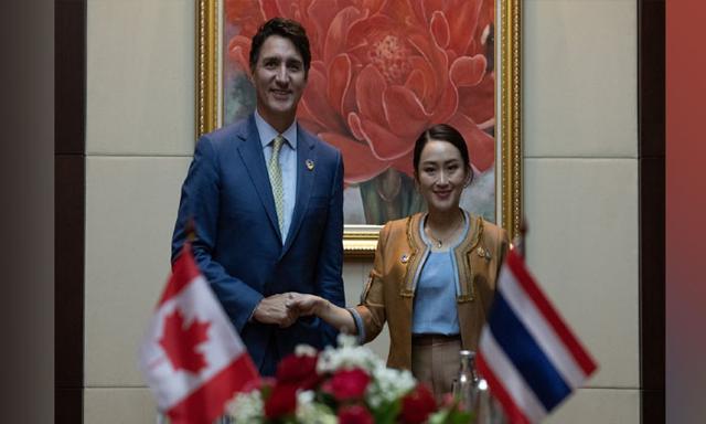 Trudeau applauds Thailand for legalizing gay marriage during meeting at ASEAN summit - https://cdn.connectfm.ca/Trudeau_2024-10-10-182826_hxso.jpg