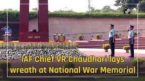 IAF Chief VR Chaudhari lays wreath at National War Memorial - https://cdn.connectfm.ca/VR-Chaudhari.jpg