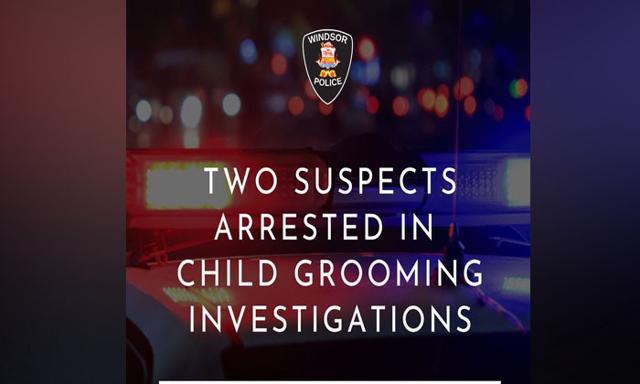 Two men charged in Windsor child grooming, human trafficking investigation - https://cdn.connectfm.ca/Windsor-Police.jpg